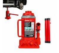 STREND PRO Premium Gato hidráulico de Botella 12 t, Altura de elevación 210-415 mm, Gato Compacto para Coche, Garaje y Taller