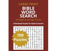 Strength & Courage Verses Word Search: Large Print Bible Word Search: Strength & Courage Verses for Adults & Seniors