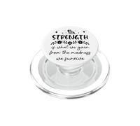 Strength is What We Gain from The Madness We Survive PopSockets PopGrip para MagSafe