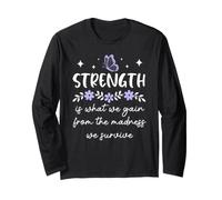 Strength is What We Gain from The Madness We Survive Women Manga Larga