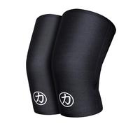 Strength Shop Rodilleras Neopreno 5mm para Mujeres y Hombres, (S), Negro, Rodilleras Crossfit, Ultraresistentes, Rodilleras Gym Ideales para Powerlifting, Halterofilia y más