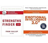 StrengthsFinder 2.0 & Emotional Intelligence 2.0 Two Books Set Collection Hardcover 2007