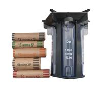 Strere di Money and Wrapper Machine, Strere di cambio 'Organizador de monedas creativas | Organización sin esfuerzo, separador de monedas para una clasificación rápida, envolturas para el cambio del s