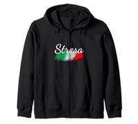 Stresa Italia Bandera Italia Souvenir Regalo a Juego Italiano Sudadera con Capucha