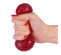 Stress Balls Set - Ergonomic Textured Soft Squeeze | Fidget Toys Funny Anti Stress Hand Grip Relief Sensory for Adults, Teens, Boys, Office, Home or Party Favors Use