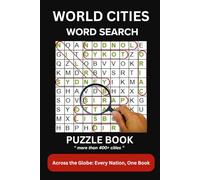 Stress Buster Word Search Puzzle Book :: Explore International Cities, Top Destinations, Beautiful Locations, Famous Sites, Travel Adventures, ... inches, 110 pages | 400+ Cities | 50+ Puzzles