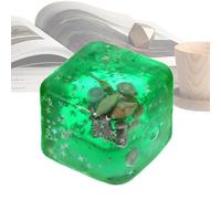 Stress Cube - Sensory Squeeze Fidget Toy, Funny Pinch Relaxation Cube with High-Tactile Slow-Rise Memory Foam, Interactive Mood-Boosting Soft, Portable Focus Tool for Desk and Classroom