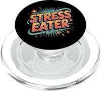 Stress Eater Comodidad Emocional para los refrigerios - PopSockets PopGrip para MagSafe