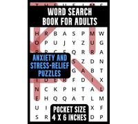 Stress Free Word Search Book For Adults: Pocket Size Anxiety And Stress Relief Word Search Book for Adults With 50 Calming Themes and Answers - Small Fun Word Find Puzzle Book