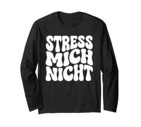 Stress Mich Nicht - Estilo Retro alemán Manga Larga