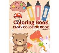 Stress Relief:Big Coloring & Activity Book for Kids -130 Pages of Fun & Learning!: Simple and Big Designs for Relaxation Featuring Animals, Landscape, ... Things And Many More Bold & Easy Coloring