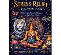 Stress Relief: Coloring Book for Adults and Kids, Cute and Beautiful Designs | Relaxation, Meditation, and Anxiety Relief Coloring Pages