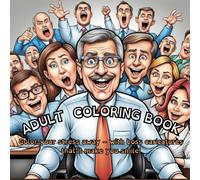 Stress Relief Coloring Book for Adults: Hilarious Office Cartoons and Boss Caricatures: Funny Work Stress Relief Coloring: Caricatures and Laughter for Relaxation