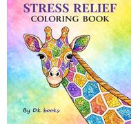 Stress relief coloring book - Mindfullness coloring book: Bold and easy coloring book - Animal activity book