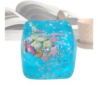 Stress Relief Cube, Sensory Fidget Toy, Relaxation Block, Soft Squeeze Pinch Gadget for Kids Adults Office Desk Work Study Travel Party Favors Goodie Bag Stuffers 2.17 Inches