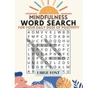 Stress Relief Memory Activity Book: Mindfulness Word Search Book (480 Words): Relaxing Word Search Puzzle Book for Adults and Seniors, Daily Dose of Positivity, Large Font, Fun Word Find for Adults
