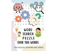 Stress Relief Mindfulness Word Search Puzzle for Adults: Brain Busters, Fun and Relaxing, Solutions Included, Activity Book to Sharpen Your Mind and ... Adults, For Road Trip, Holiday, Travel, 6"X9"