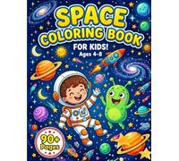 Stress Relief Space Coloring Book.: 90+ Relaxing Space-Themed Coloring Pages for Adults, Teens & Kids | Cosmic Designs, Planets, Galaxies, Astronauts & Mindful Relaxation
