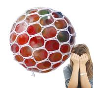 Stress Relief Squeeze Ball - Soft Sensory Hand Grip Toy for Relaxation | Mini Elastic Anti Stress with Fidget Toy Set , Calming Pressure Release Tool for Office School Home Party Prizes