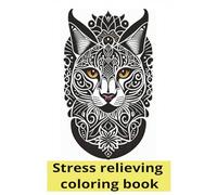 Stress relieving coloring book: 40 images to color (Coloring books for adults)