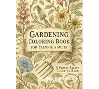 Stress relieving garden theme coloring book