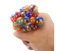 Stress Squeeze Ball, Calming Squeeze Fidget Toys, Funny Calming Toy Ball for Kids Students Office Workers School Classroom Party Favors Prizes and Daily , 1.97 Inch