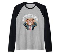Stressed Who's Stressed I'm Not Stressed - Camiseta Manga Raglan