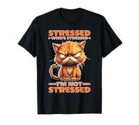 Stressed Who's Stressed I'm Not Stressed Emotion Relief Camiseta