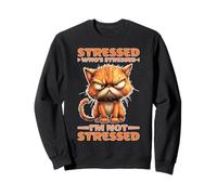 Stressed Who's Stressed I'm Not Stressed Emotion Relief Sudadera
