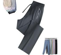 Stretch Active Pants for Women Over 50, Women's Ultra Stretch Ice Silk Quick Drying Comfort Casual Pants Over 50 (A-2,5XL)