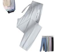 Stretch Active Pants for Women Over 50, Women's Ultra Stretch Ice Silk Quick Drying Comfort Casual Pants Over 50 (B-3,3XL)