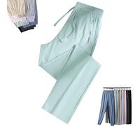 Stretch Active Pants for Women Over 50, Women's Ultra Stretch Ice Silk Quick Drying Comfort Casual Pants Over 50 (A-4,S)
