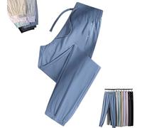 Stretch Active Pants for Women Over 50, Women's Ultra Stretch Ice Silk Quick Drying Comfort Casual Pants Over 50 (B-4,L)