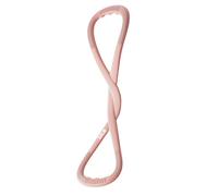 Stretch Bands, 8 Shaped Fitness Rope, Portable Resistance Trainer, Sculpting Tool for Hips, Arms, Back, Shoulders, Strength Training at Home, Gym, Travel, Studio Use, Pink, Grey and Blue Color