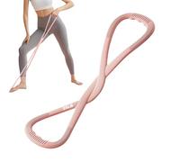 Stretch Bands, Yoga Fitness Rope, 8-Shaped Resistance Band, Portable Exercise Strap, Workout Tool for Sculpting Arms Legs Back Hips at Home or Travel Training,18.11x0.39x3.94 Inches