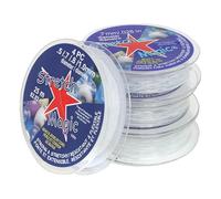 Stretch Magic Paquete surtido de 4 unidades transparentes de 0,5 mm, 0,7 mm, 0,8 mm y 1,0 mm (25 m en total)