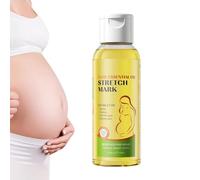 Stretch Mark Care Oil - Fast Absorbing Moisturizer for Women Post Shower | 100ml Botanical Blend with Vitamined Enriched Formula, Skin Smoothing Body Oil for Abdomen Thighs Hips Massage Routine