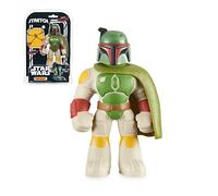 Stretch - Star Wars Mini Boba Fett, muñeco Que se estira, Personaje película clásica la Guerra de Las Galaxias, Licencia Oficial, Producto Original, Regalo para coleccionistas, +5, Famosa (TR403000)