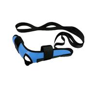 Stretch Strap, 23,3/14,5/4,3 cm Stretching Strap with Loops, Blue/Black Faja Hamstring Leg Stretcher Belt for Home Workout Exercise Pilates Gymnastics Women Men