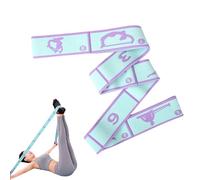 Stretch Strap - Resistance Bands Set, Resistance Workout Exercise Band, Elastic Exercise Band For Home Gym, Leg Flexibility Elastic 8-Section Kids Stretching Exercises Dance Pilates Gymnastics Fitness