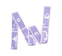 Stretch Strap - Resistance Bands Set, Resistance Workout Exercise Band, Elastic Exercise Band For Home Gym, Leg Flexibility Elastic 8-Section Kids Stretching Exercises Dance Pilates Gymnastics Fitness