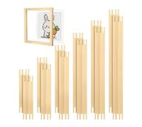 Stretcher Bars - For Canvas Paintings 24 Pieces Splicing Embroidery Frame