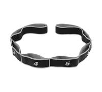 Stretching Exercise Strap - Section Fitness Band for Muscle Toning | Soft Woven Material with Eight Grips, Lightweight Training Support, Physical for Dance Gym