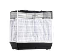 Stretchy Bird Cage Seed Catcher, Breathable Mesh Dustproof Skirt
