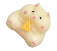 Stretchy Hamster Pinch, Quick Recovery Toy, Soft Relaxation Figure, Fun Stress Relief Plaything, Interactive Fidget Squeeze Companion, Animal Accessory for Boys, Girls, 6.6x5x5cm