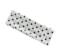 Stretchy Round Dot Headband Sweat Absorbent Hairband Unisex Sports Head Accessory Adjustable Nonslip Workout Headwear