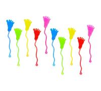 Stretchy Sticky Toys Kids, 10x Stretchy Retractable Sticky, Engaging Wall Climbers Safe and Durable Materials Reusable and Easy to Clean, Climbing Game for Little Girls Boys 5.71x1.38inches