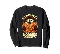 STREUSEL ON Top Worries ON Mute Sudadera