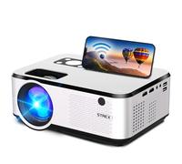 Strex Beamer - Entrada total Full HD - 7000 lúmenes - Streamen Vanaf Je Telefoon Met WiFi - Mini Beamer (SP64)