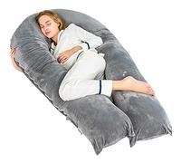 Strex Cojín de maternidad XXL - 280 cm - Funda Desmontable - Cojín para dormir lateral, Body Pillow, Cojín para el cuerpo y Almohada Amamantar